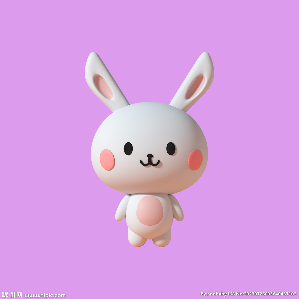 3D动画兔子 