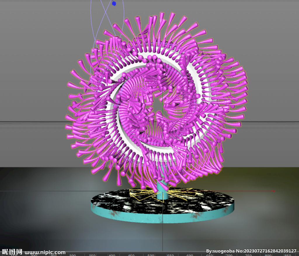 C4D模型 几何抽象