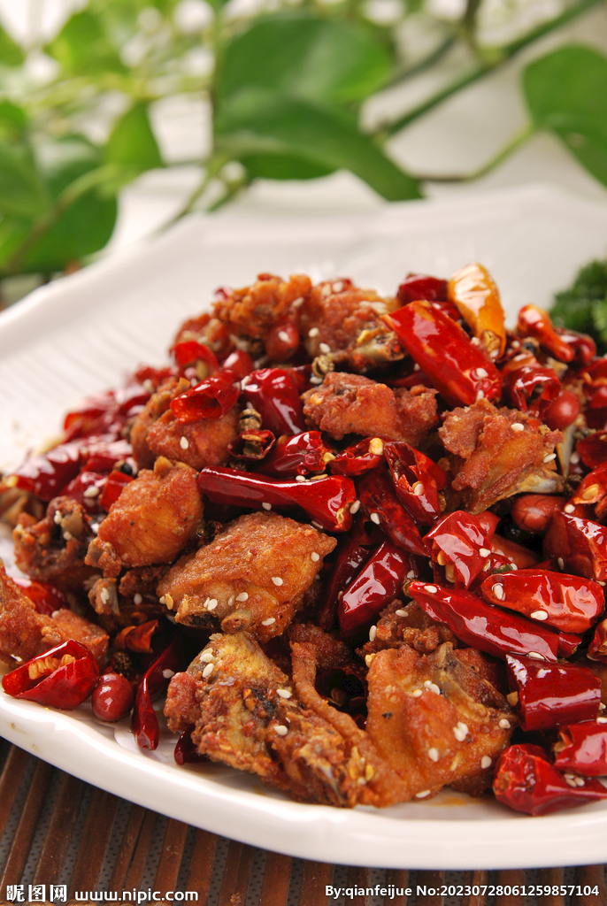 辣子鸡炒菜