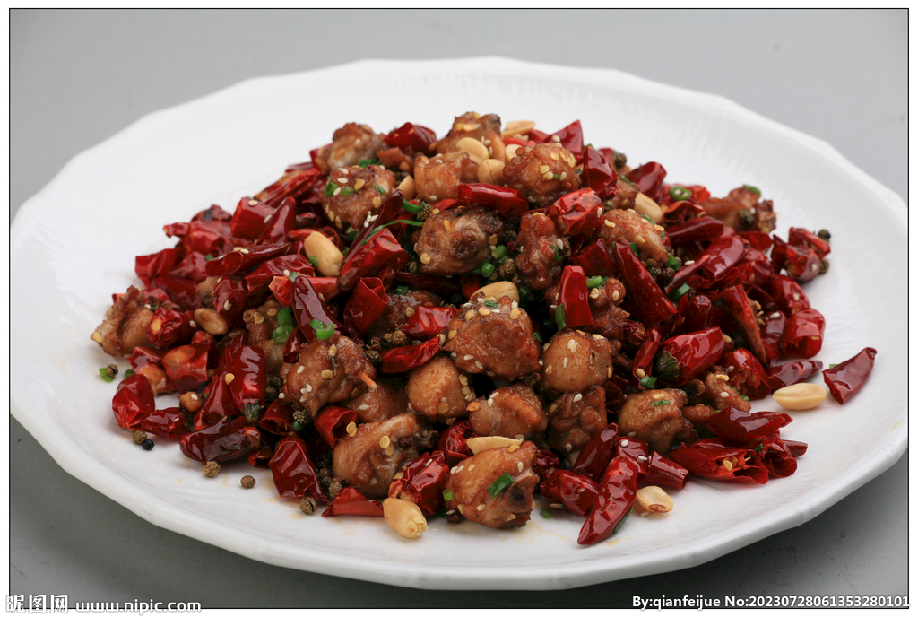 辣子鸡炒菜