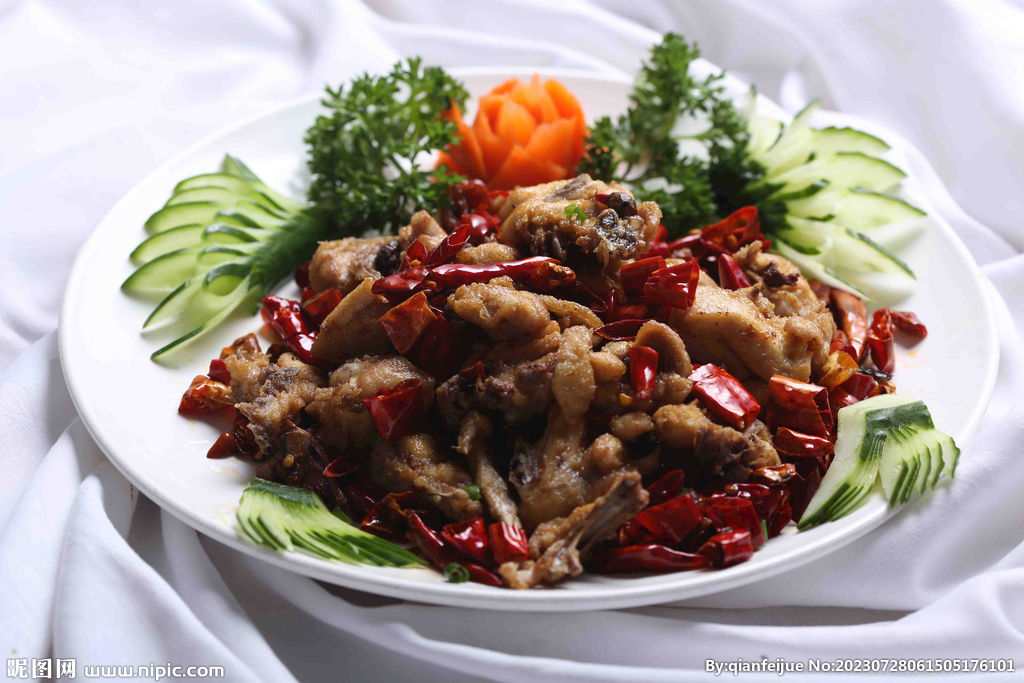 辣子鸡炒菜