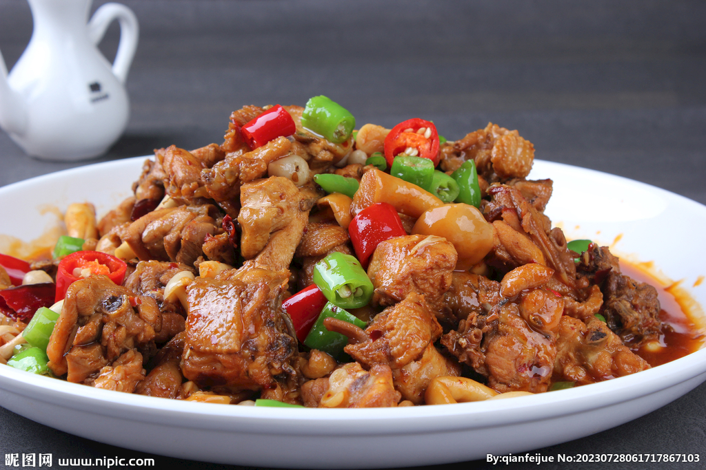 辣子鸡炒菜