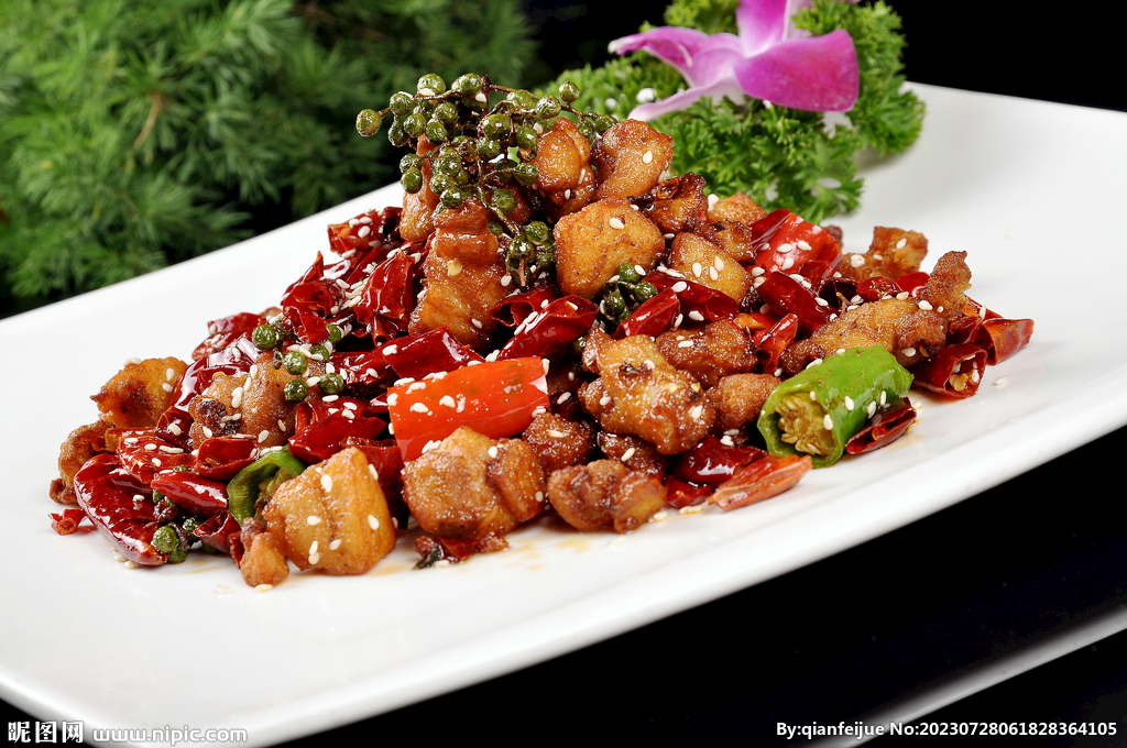辣子鸡炒菜