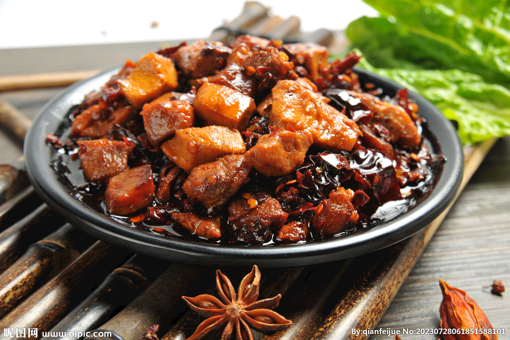 辣子鸡炒菜