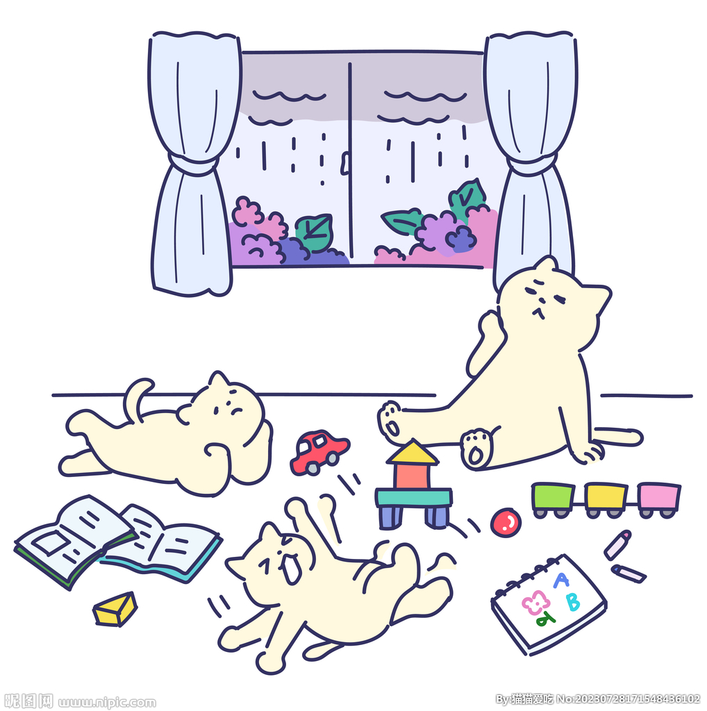猫咪插画
