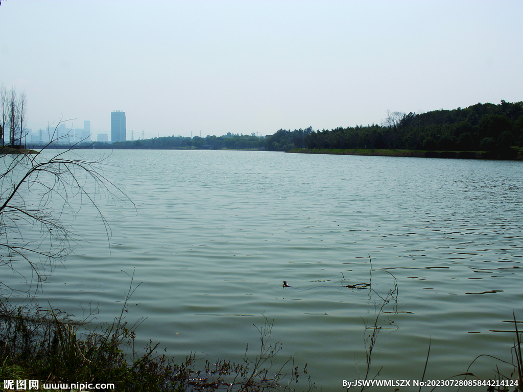 水   湖   