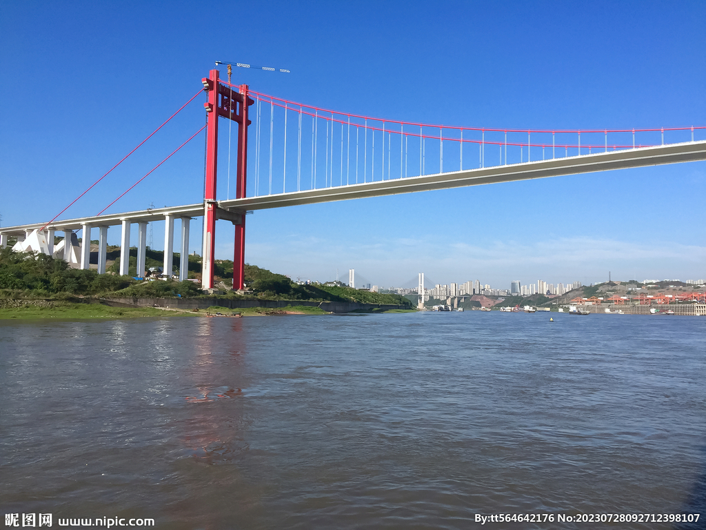 长江大桥图片 