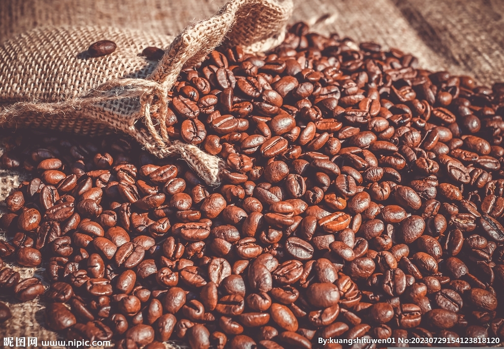 咖啡豆摄影图片