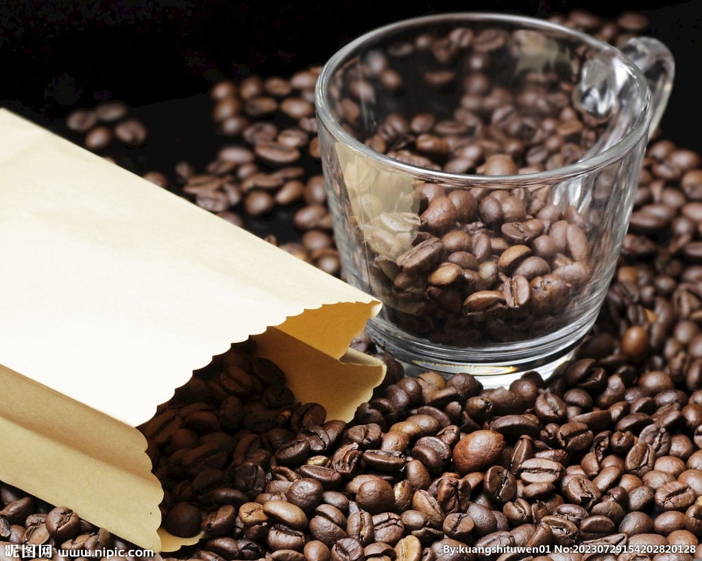 咖啡豆摄影图片