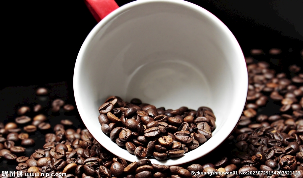 咖啡豆摄影图片
