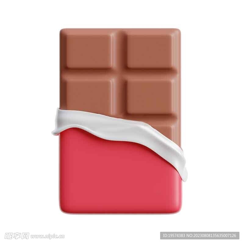 C4D模型 巧克力