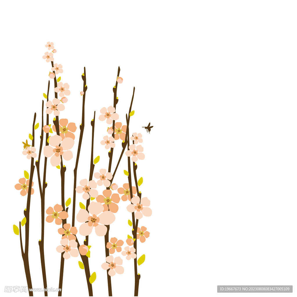 花束插画