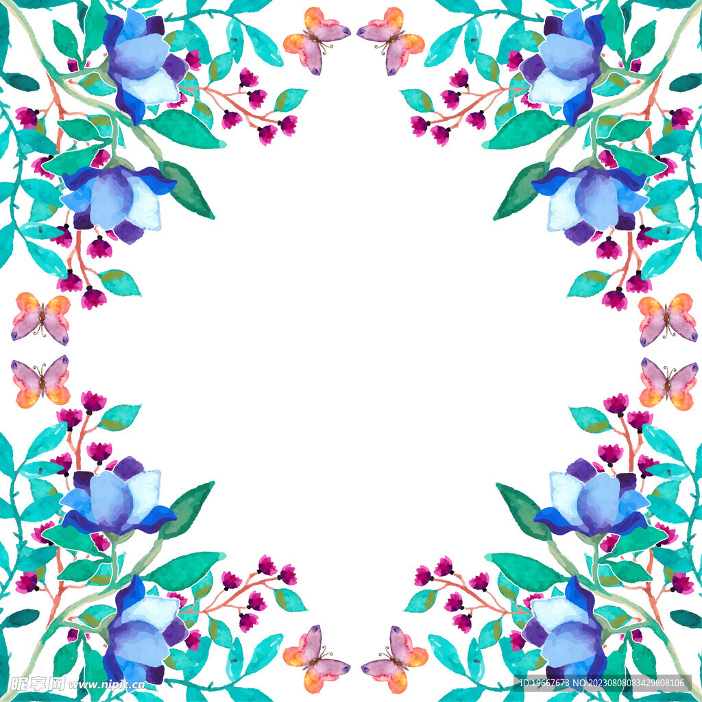 植物插画  