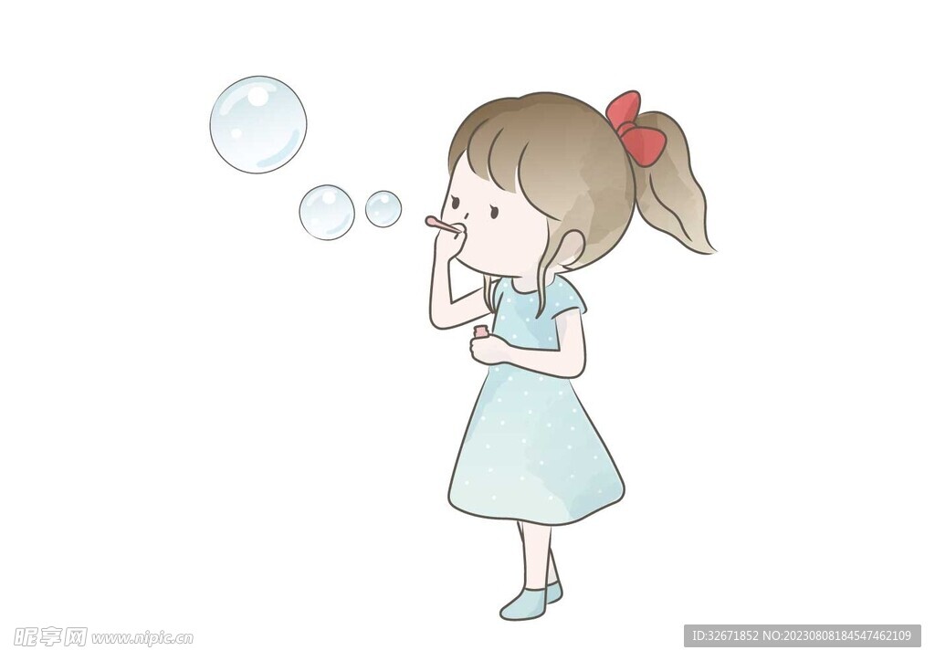卡通女孩