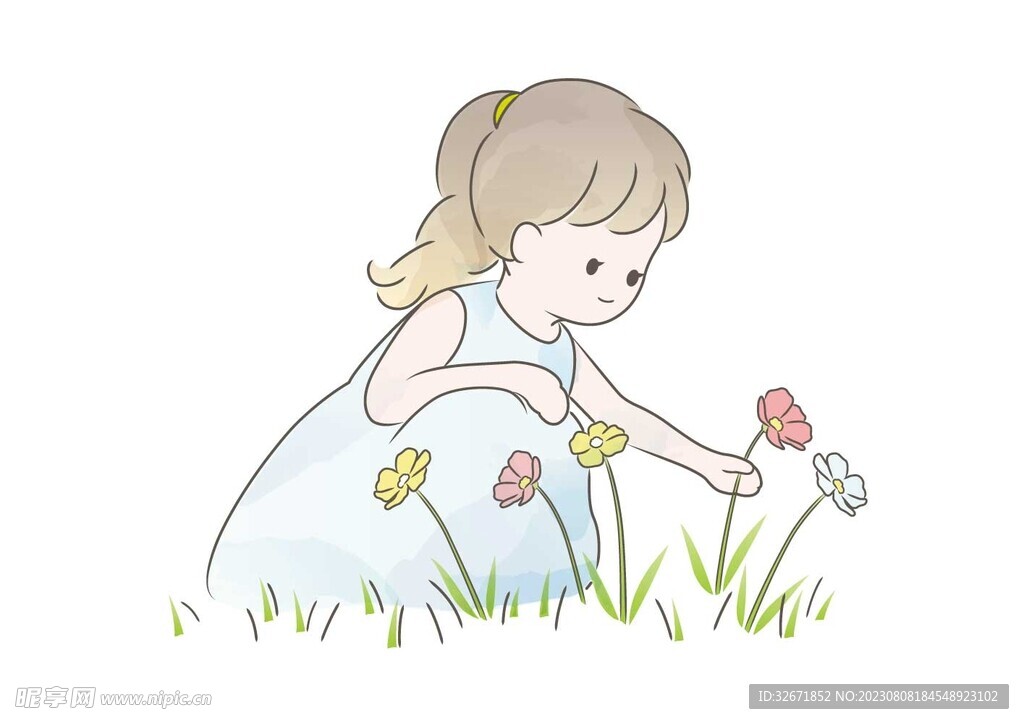 卡通女孩