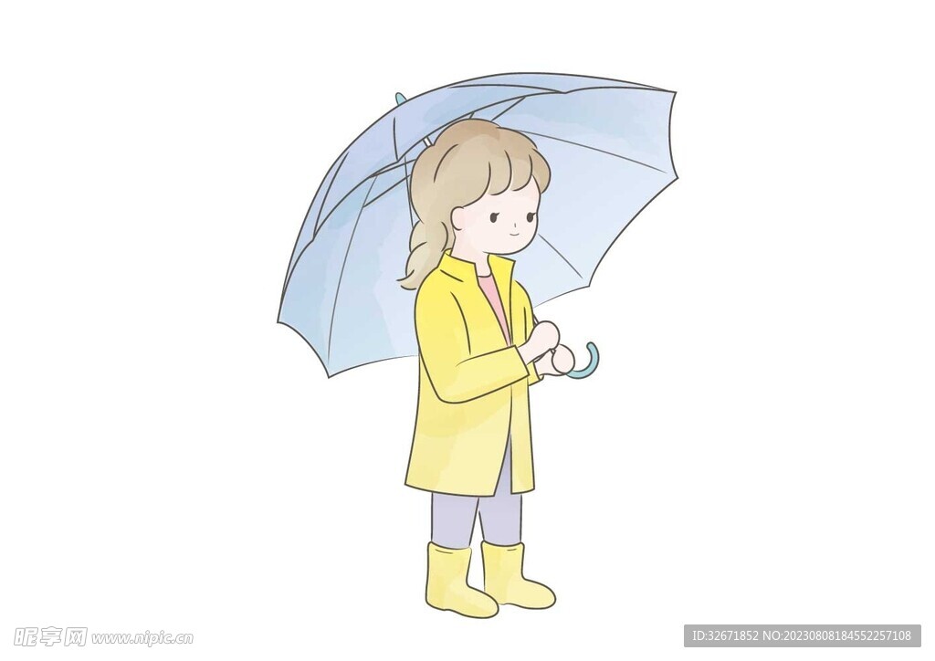 卡通女孩