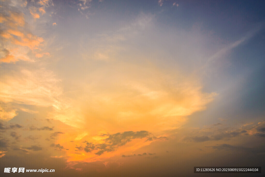 夕阳天空