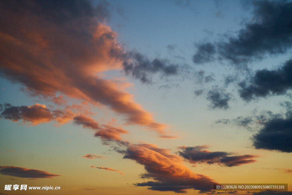 夕阳天空