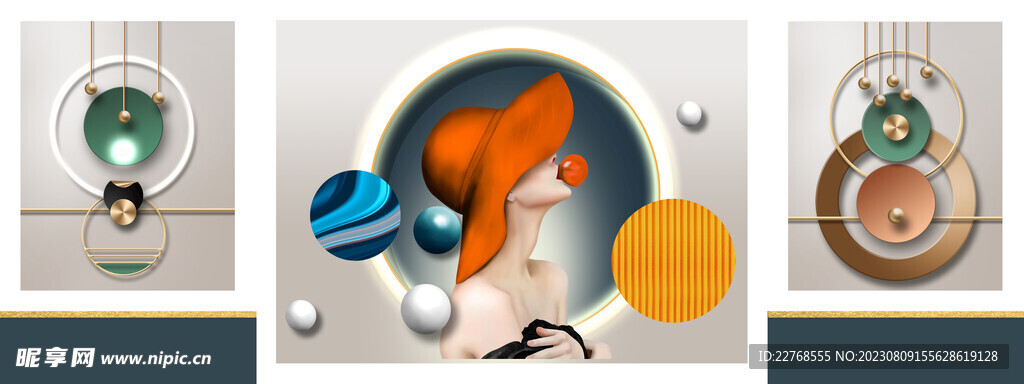 中式家居装饰画图片