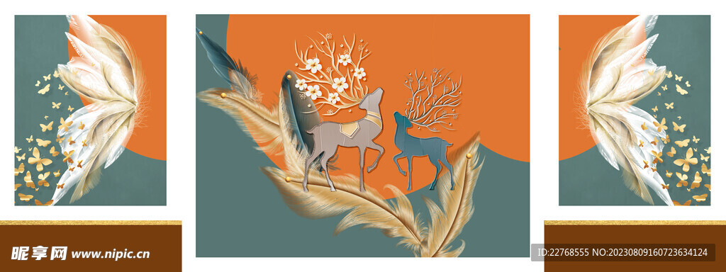 中式家居装饰画图片