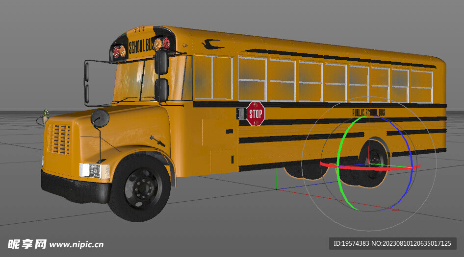 C4D模型 车车 