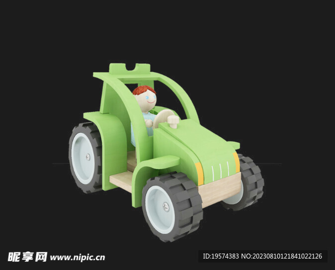 C4D模型 车车