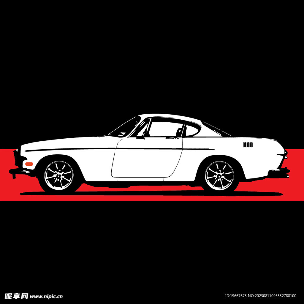 插画汽车