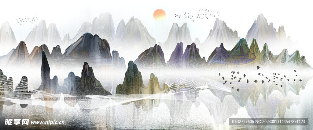 山水挂画