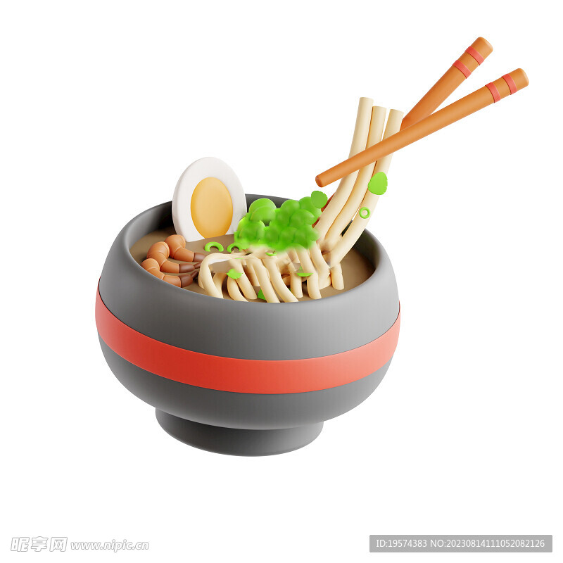 C4D模型 国外美食  