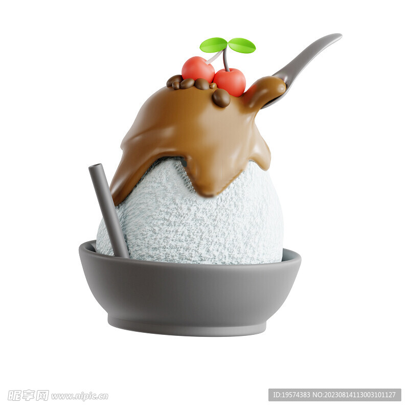 C4D模型 国外美食 