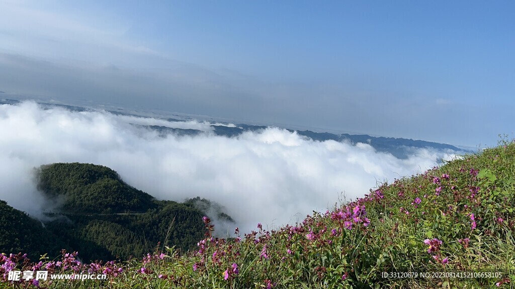 早晨的云海