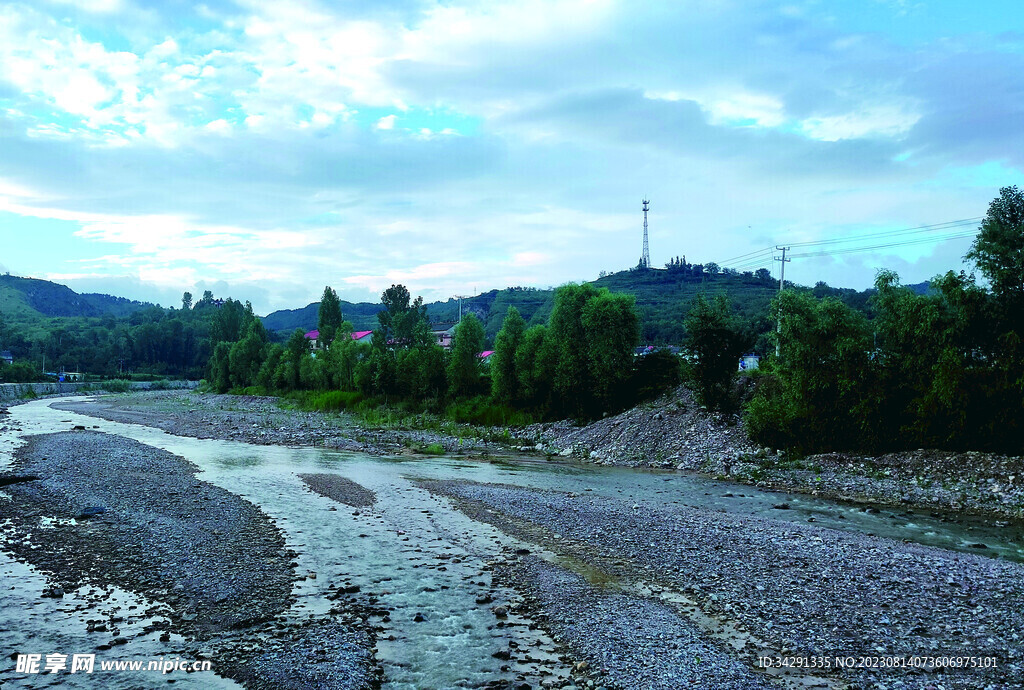 石门河风光
