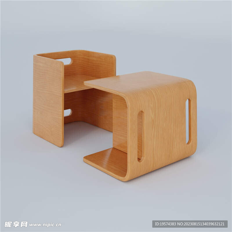 C4D模型 桌子 