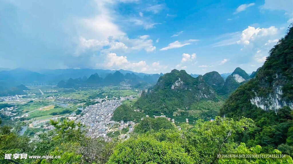 山顶风景