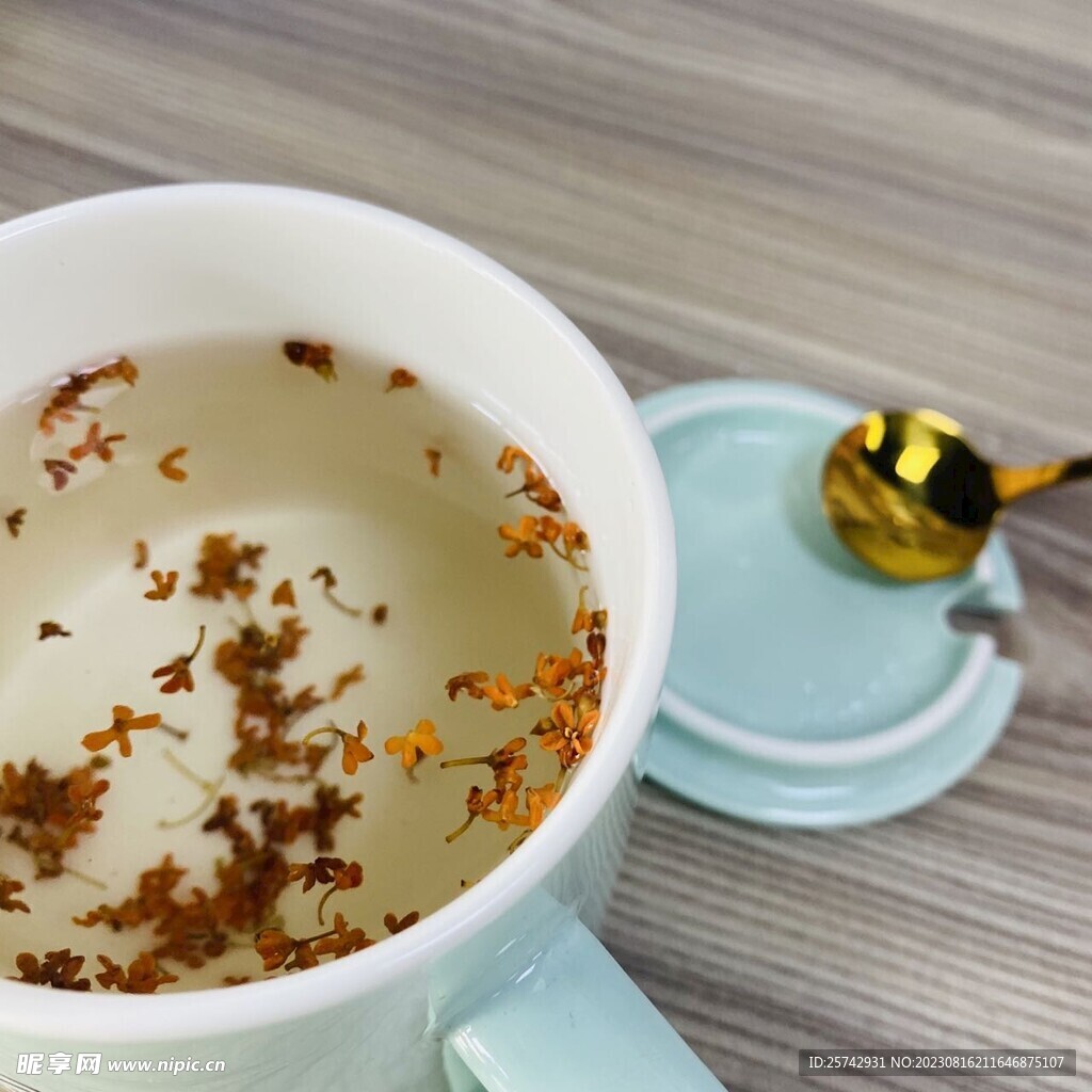 桂花茶图片