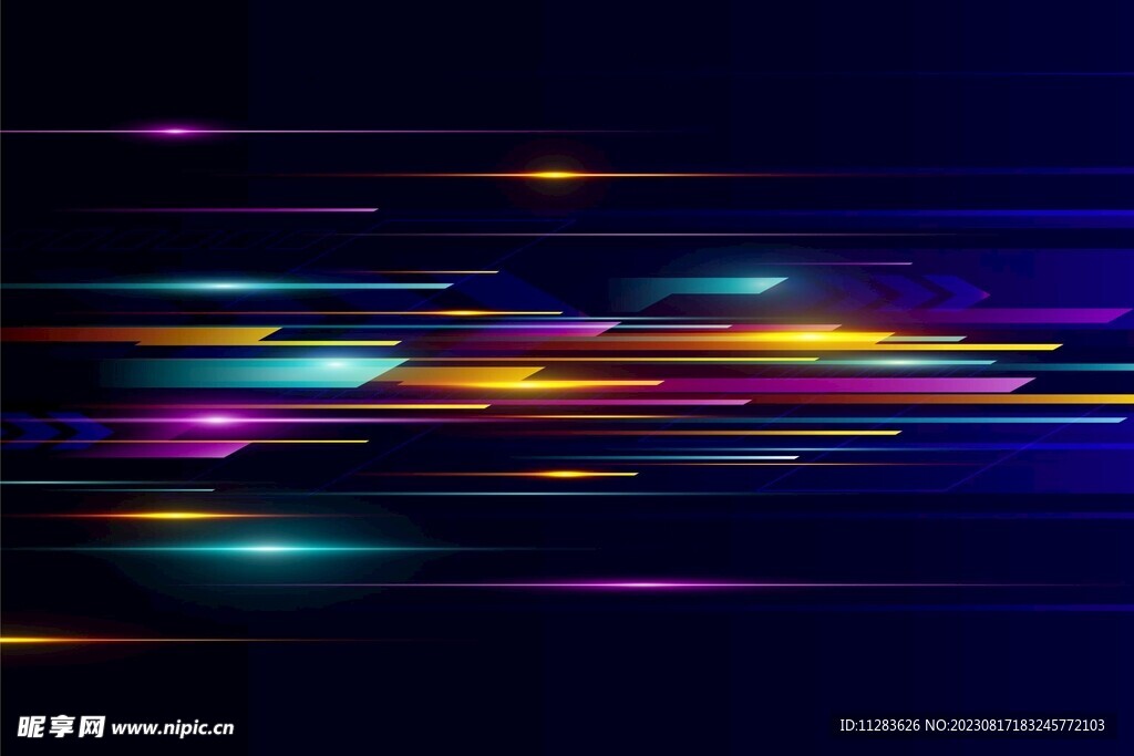 科技箭头背景