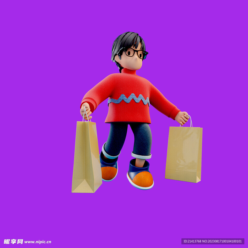 3D购物素材 