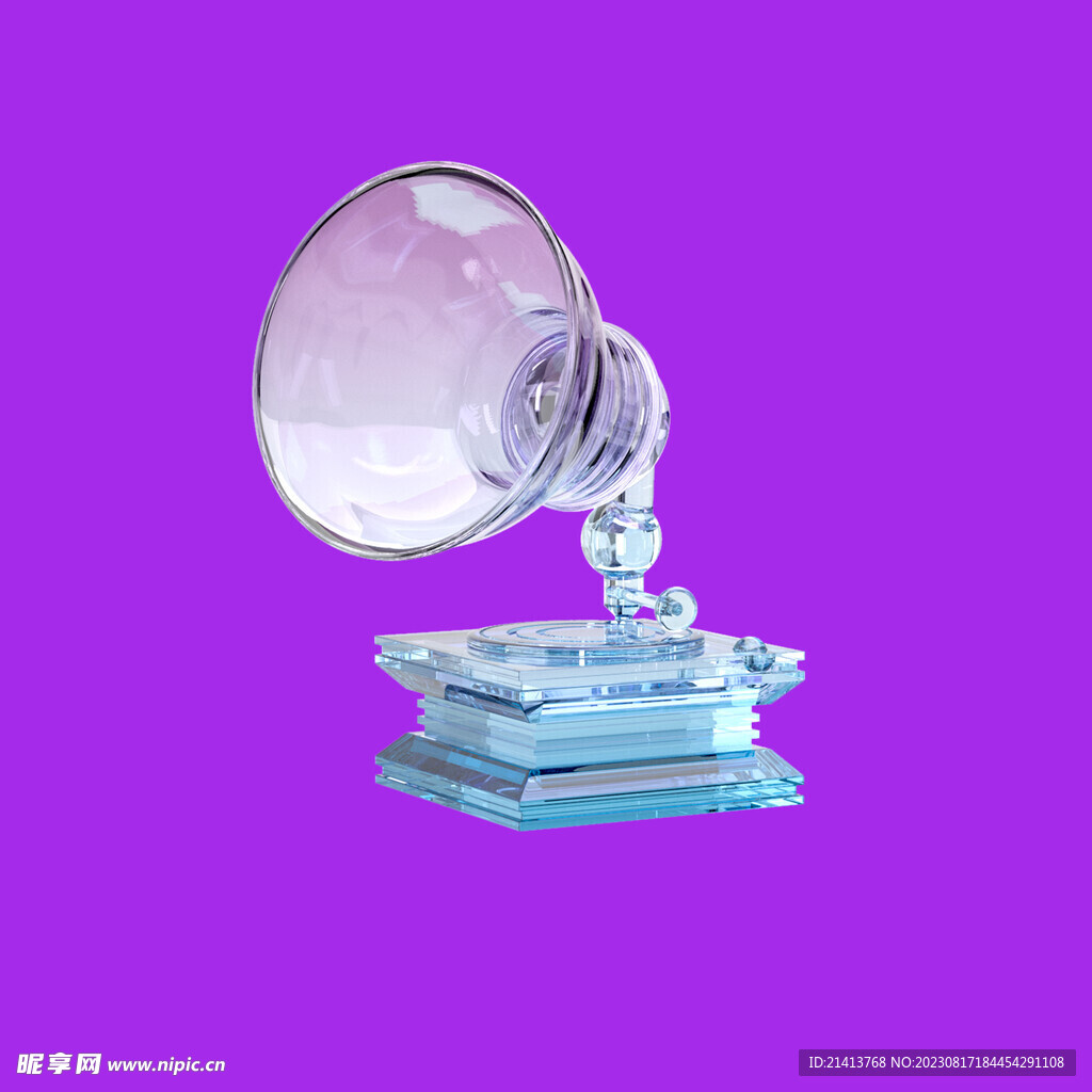 3D喇叭素材 