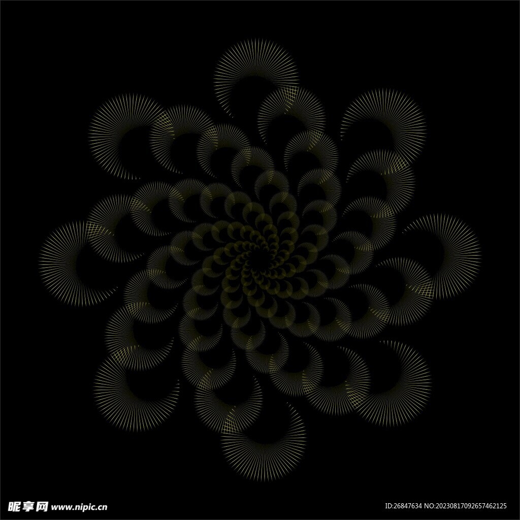唯美花纹
