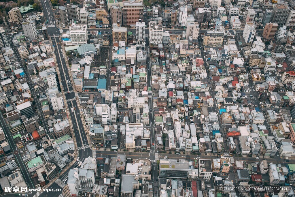 城市俯瞰图