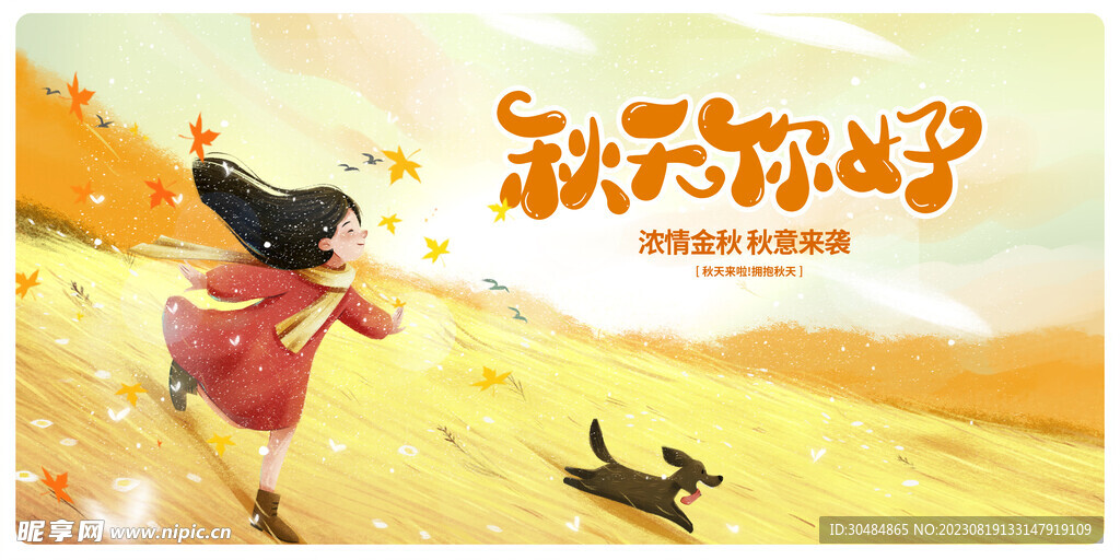 秋天插画
