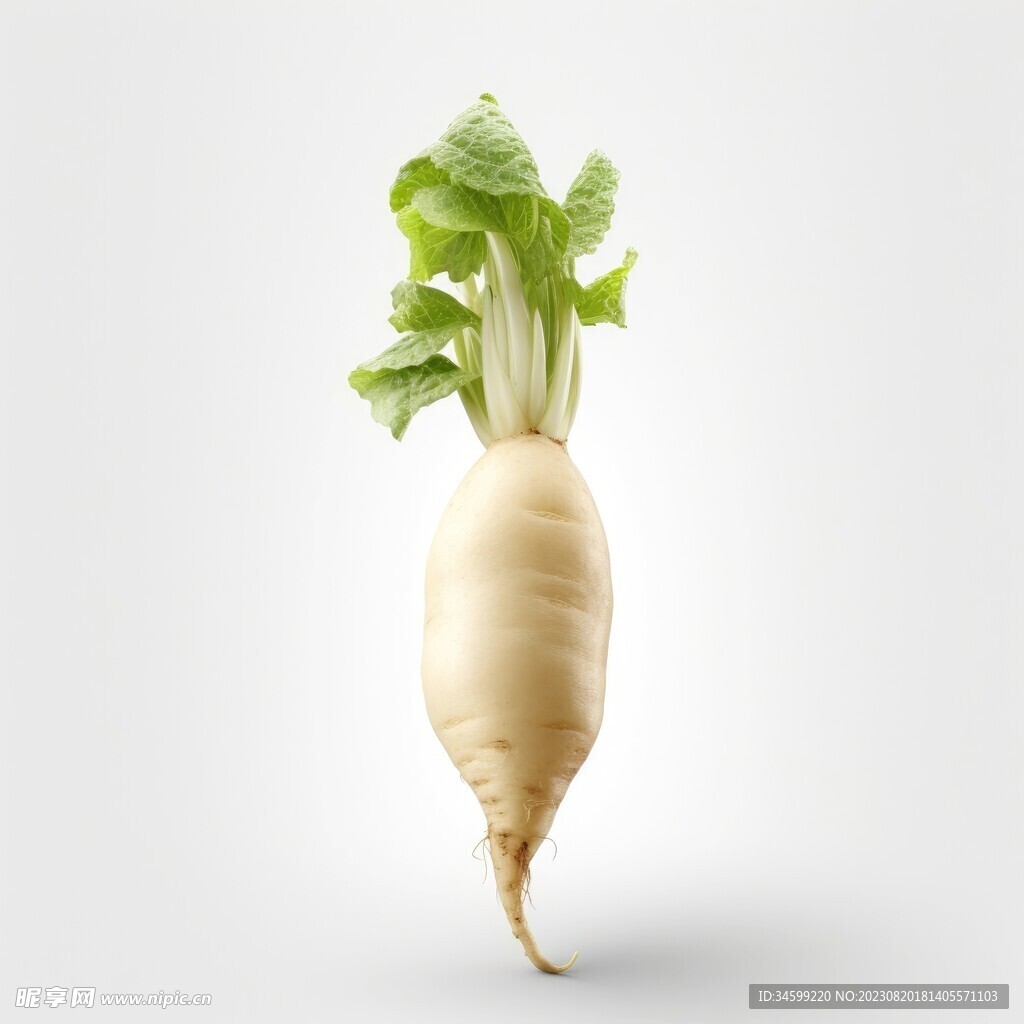  白萝卜 