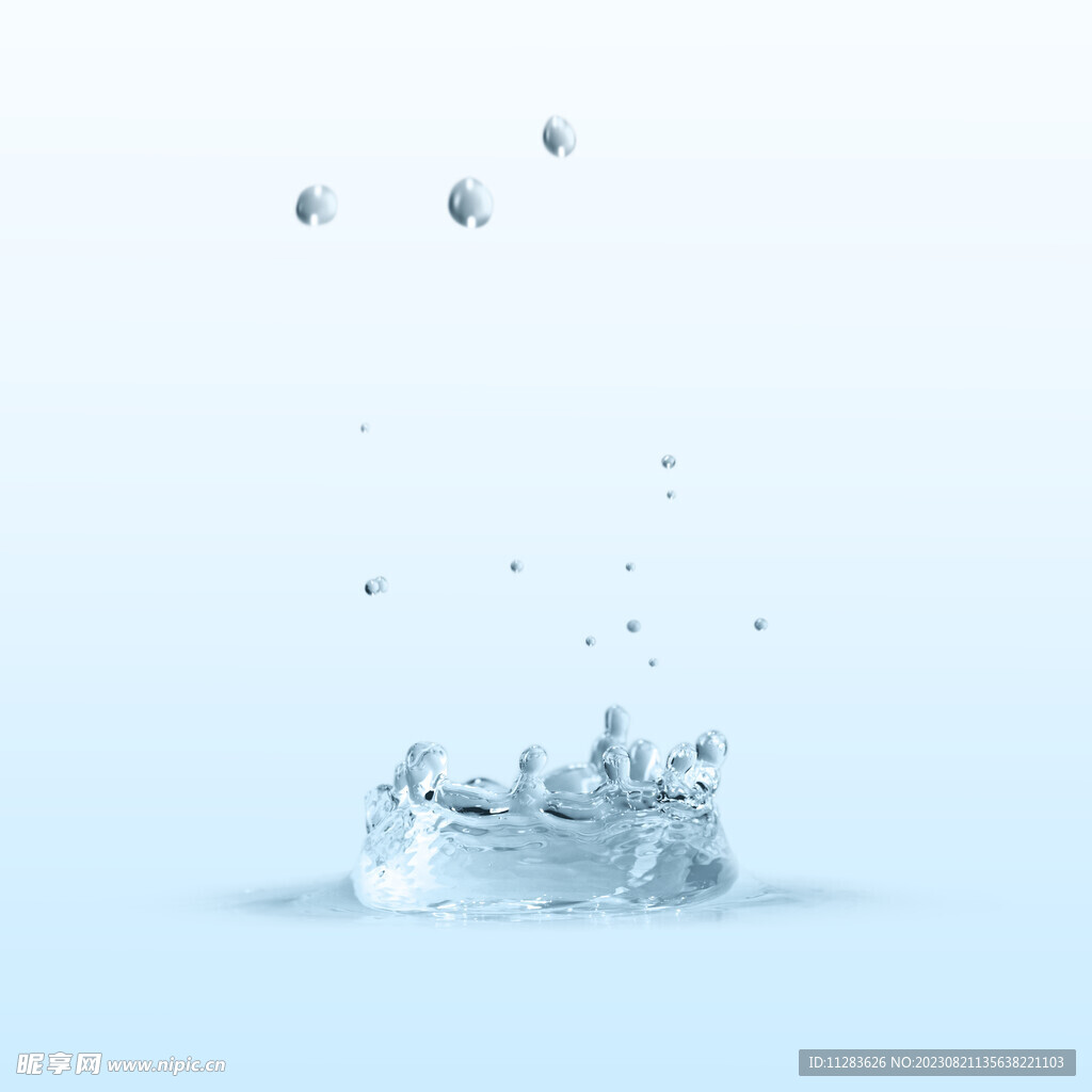 水花素材图