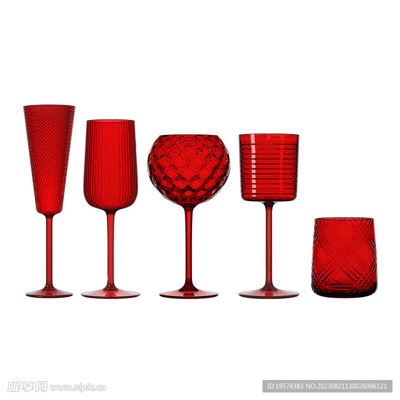 C4D模型 酒杯 