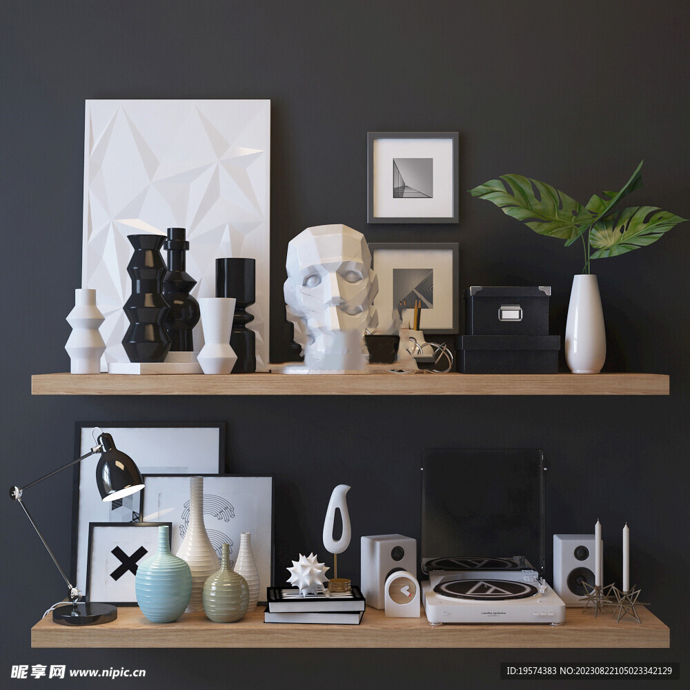 C4D模型 音响 