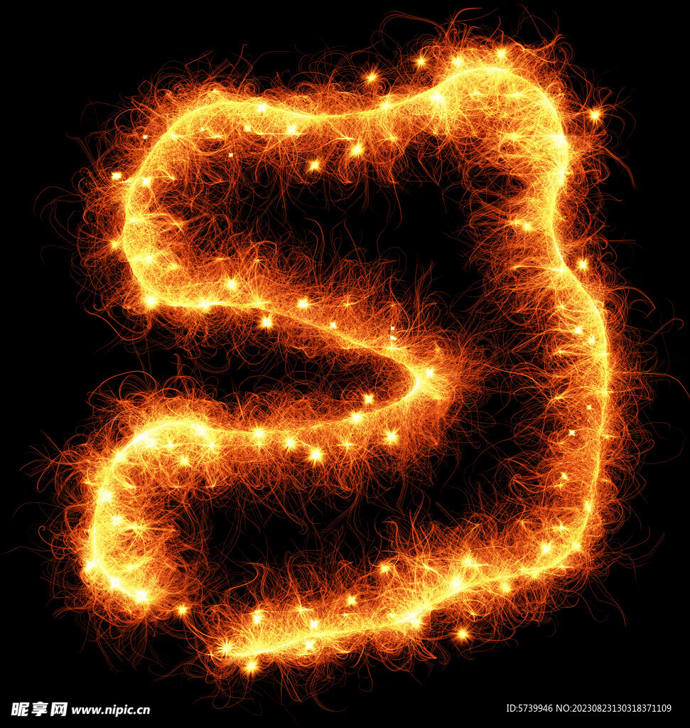 金色火焰光束动感光影线条叠层图