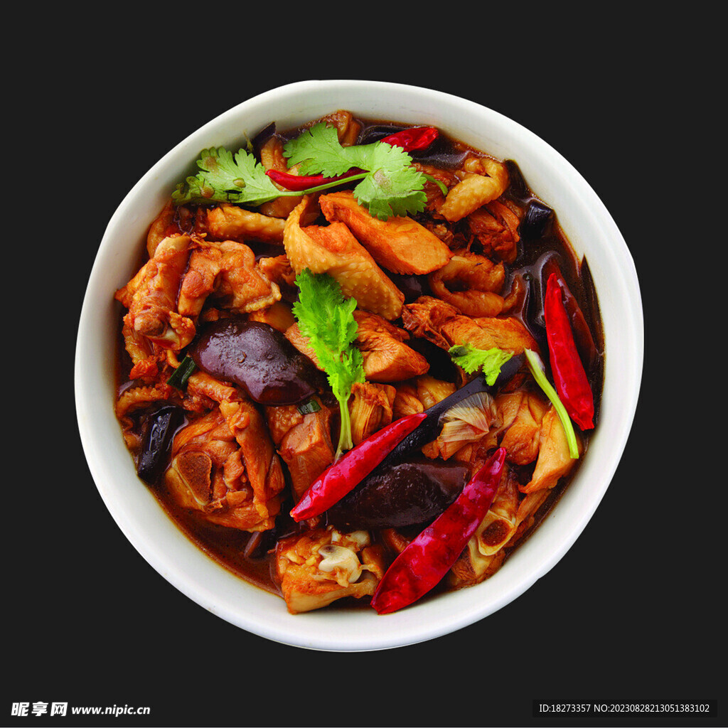 小鸡炖蘑菇