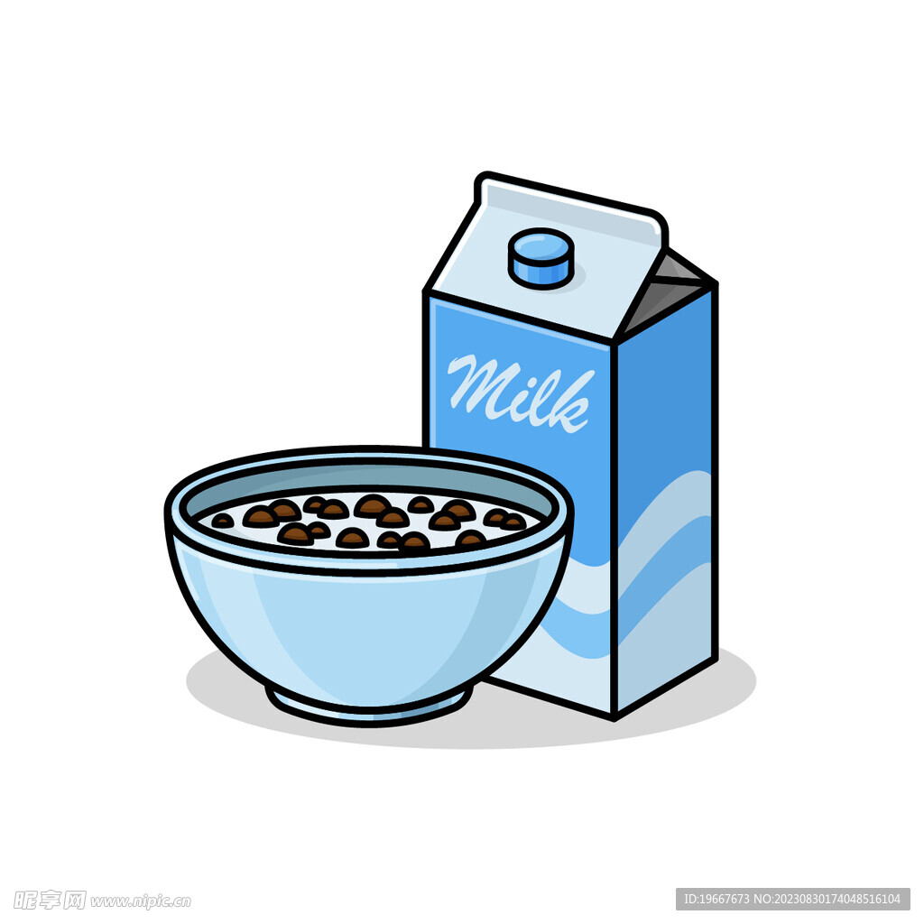 卡通食物  
