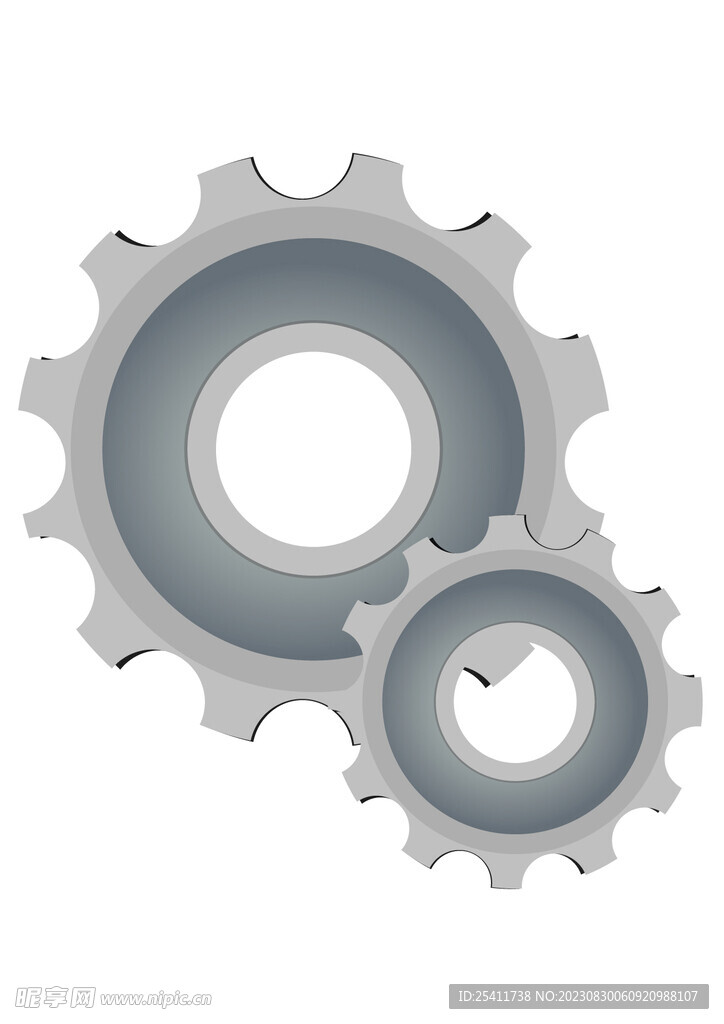 机械齿轮矢量