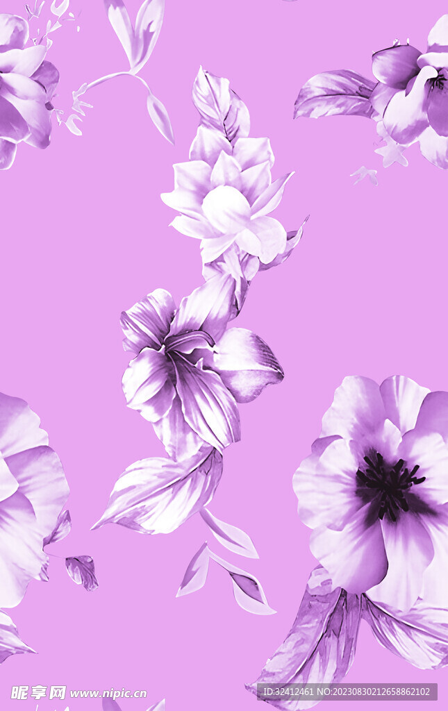 手绘花